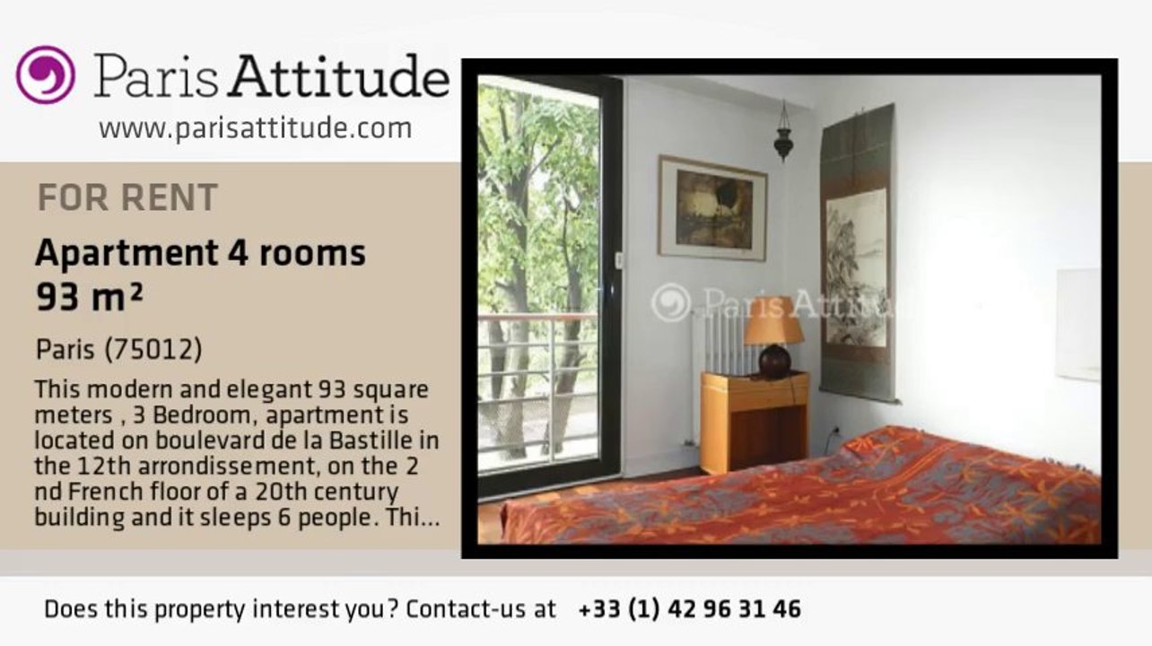 3 Bedroom Apartment for rent - Bastille, Paris - Ref. 7797