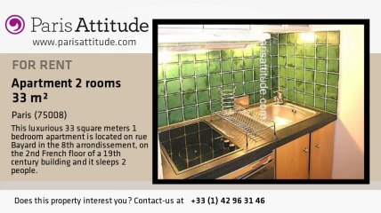 1 Bedroom Apartment for rent - Triangle d'Or, Paris - Ref. 391