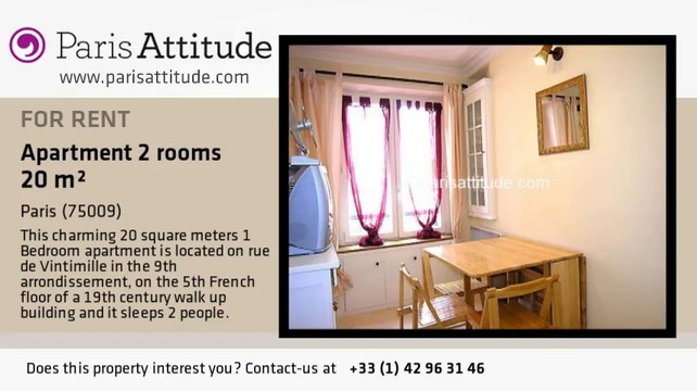 1 Bedroom Apartment for rent - Place de Clichy, Paris - Ref. 3756