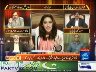 JI and PMLN ke leaders meiN gaaliyon ka Tabadla, in live program of Mehr Bukhari