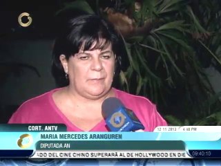 Diputada Aranguren: Todo esto lo están haciendo porque saben que requieren el voto 99