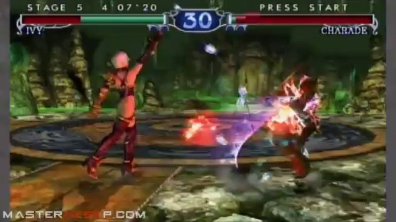 Soul Calibur II | Ivy HD Gameplay | Ivy Versus Charade | Nintendo GameCube (GCN)