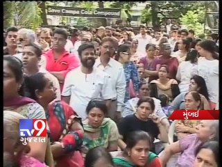 Mumbai : Campa Cola residents fight on, stand before demolition process - Tv9 Gujarat