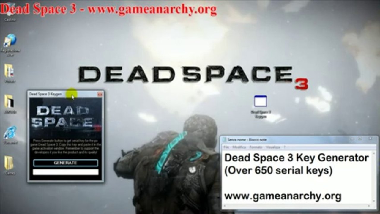 Dead Space 3 Origin CD Key Generator