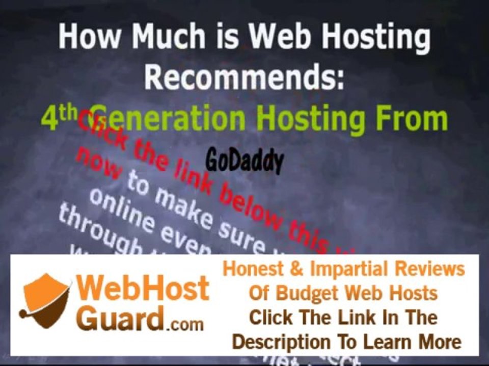 How Much is Web Hosting? | GoDaddy
