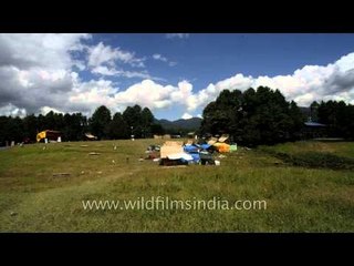 Time-lapse of foodstalls: At the Ziro Festival of Music