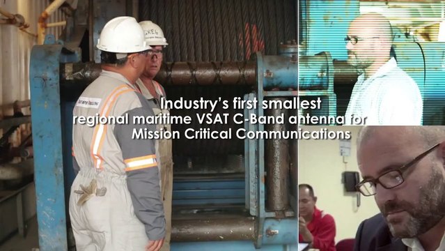 SingTel Satellite Triumph Drilling Communications Safety Crew Welfare Oil Rigs