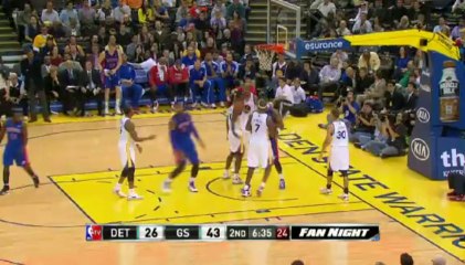 Pistons vs. Warriors