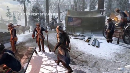 Assassin's Creed III E3 2012 Commented Frontier Gameplay Demo Trailer