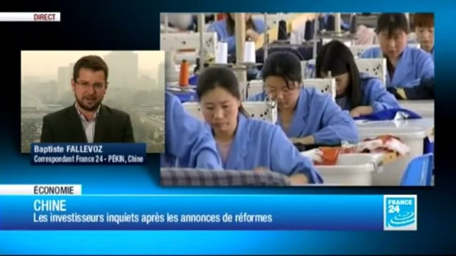 LE JOURNAL DE L'ÉCONOMIE - Chine : le Parti communiste veut donner un rôle décisif au marché
