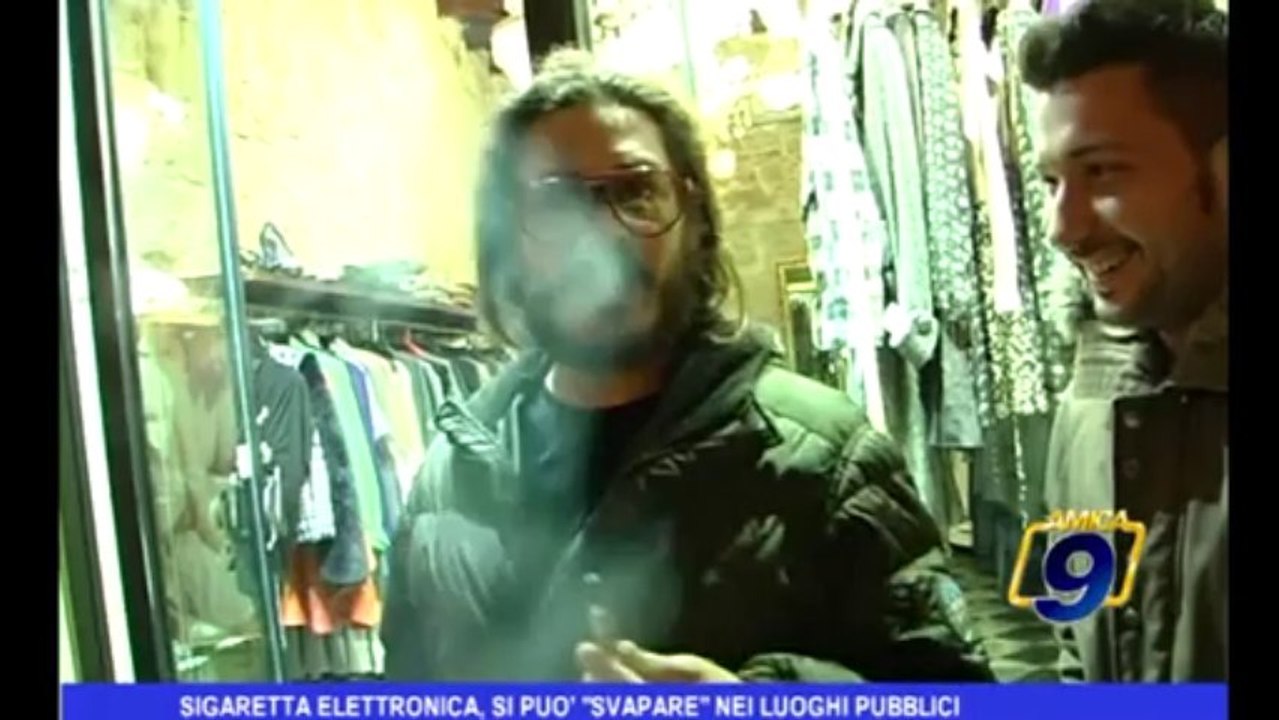 Sigaretta elettronica, si può "svapare" nei luoghi pubblici