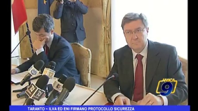 Taranto | ILVA ed ENI firmano protocollo sicurezza