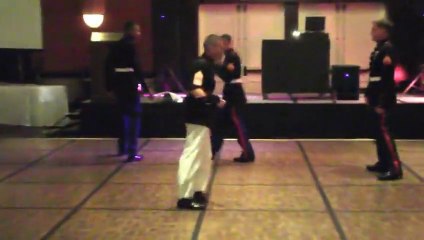Epic Dance Contest At Marine Corps Ball