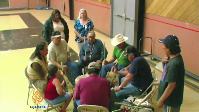 Native American leaders visit the White House