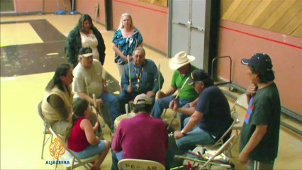 Native American leaders visit the White House