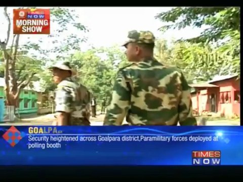 Assam : Heavy deployment ahead of polls