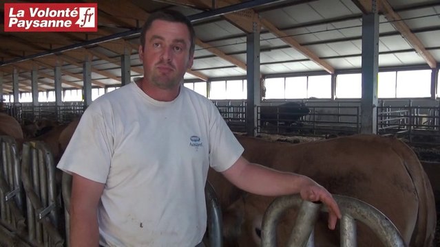 Bâtiment d'élevage : confort et bonne viande (Aveyron)