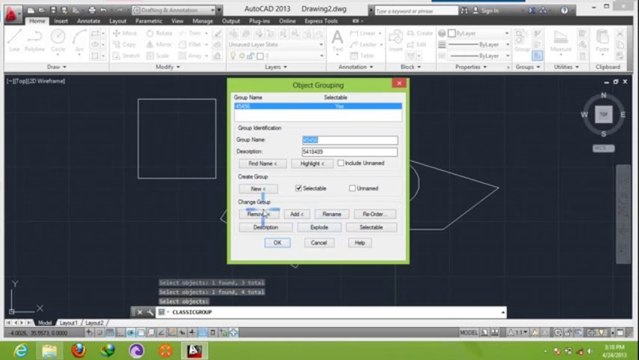 Autocad 2013 tutorial group in hindi Urdu (25-50) By MNRAQ