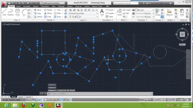 Autocad 2013 tutorial clipboard copy paste in hindi Urdu (26-50) By MNRAQ