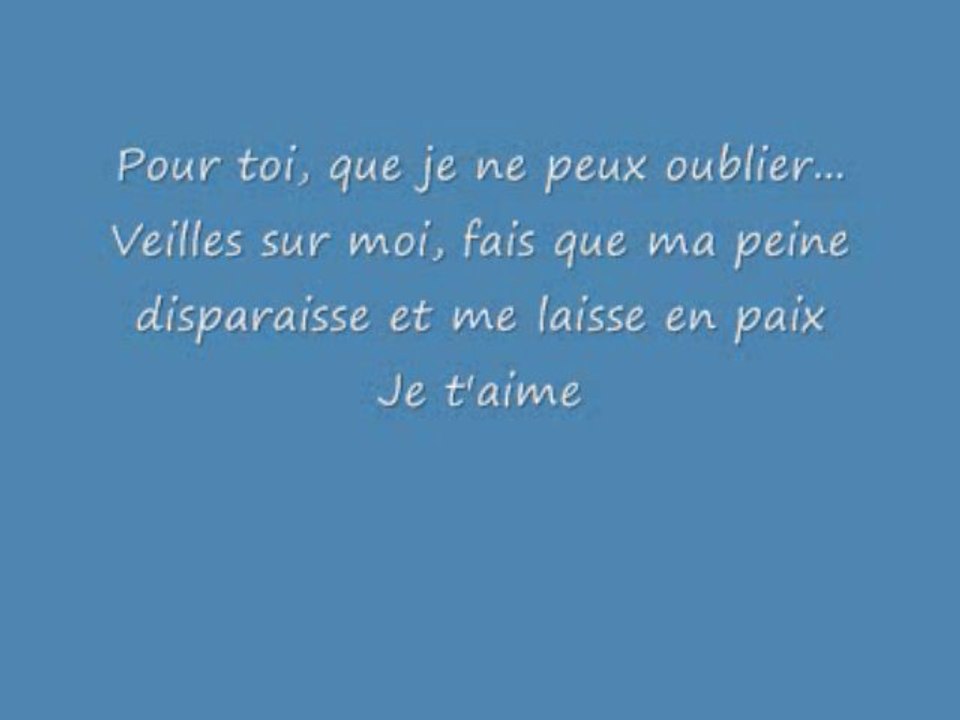 Je ne partage pas