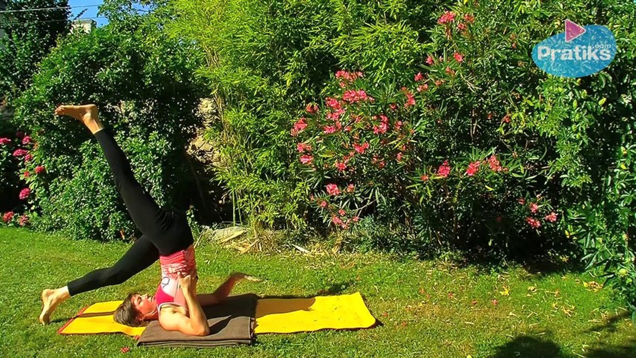 Yoga - Comment réaliser la chandelle et la charrue - Détente