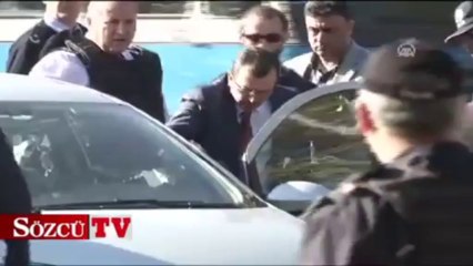 Meclis önünde korku dolu dakikalar