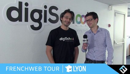[FrenchWeb Tour Lyon] Thierry Debarnot et Anthony Kuntz, co-fondateurs de DigiSchool
