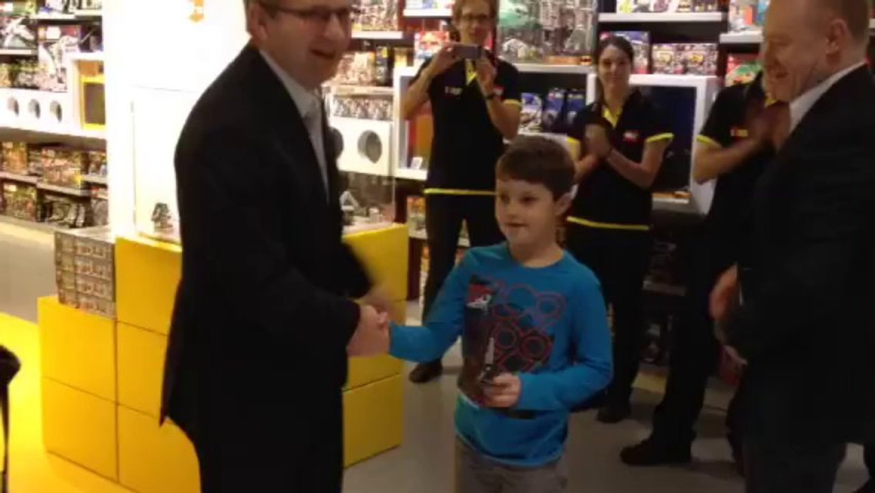 Inauguration du Légo Store de Clermont-Ferrand