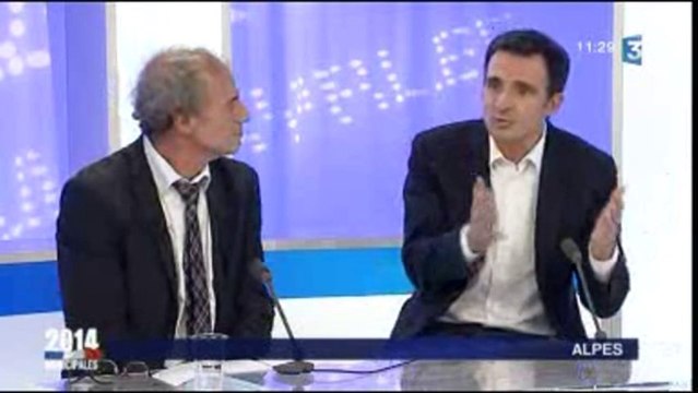 Eric Piolle était l'invité de la Voix est Libre de France 3 Alpes