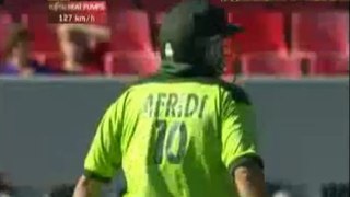 Afridi 65 off 26 against New Zealand in Christchurch 2009 - 31st ODI Fifty