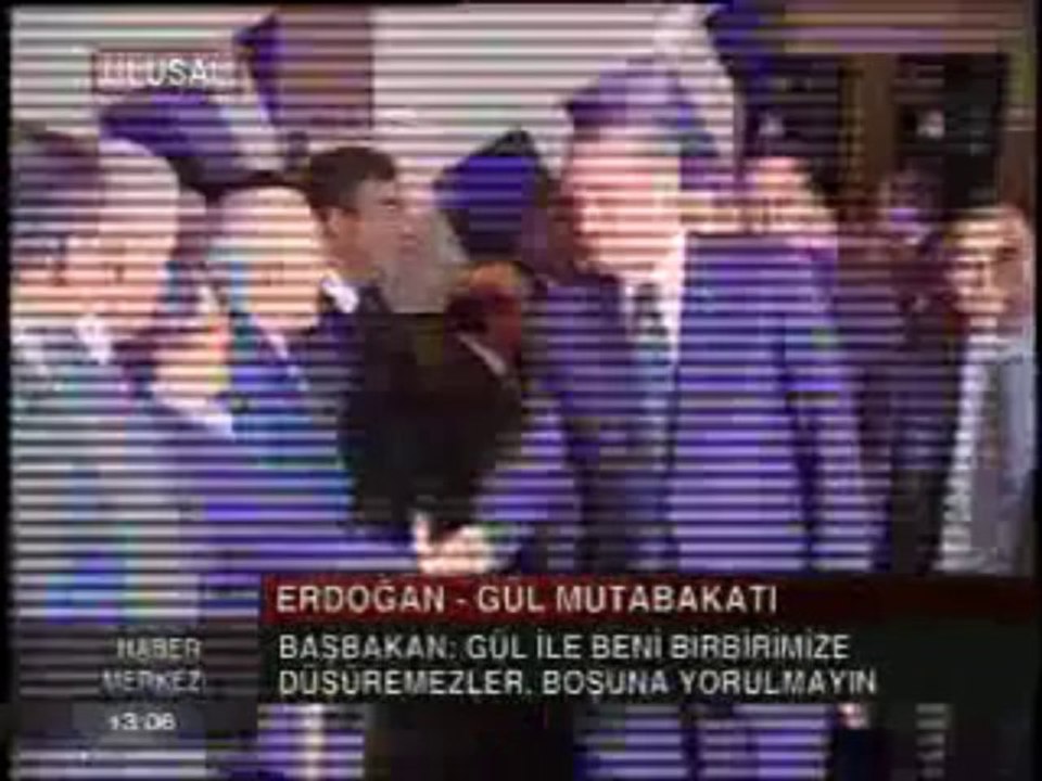 ERDOĞAN   GÜL MUTABAKATI