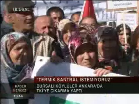 TERMİK SANTRAL İSTEMİYORUZ
