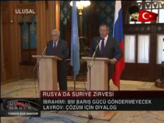 RUSYA' DA SURİYE ZİRVESİ