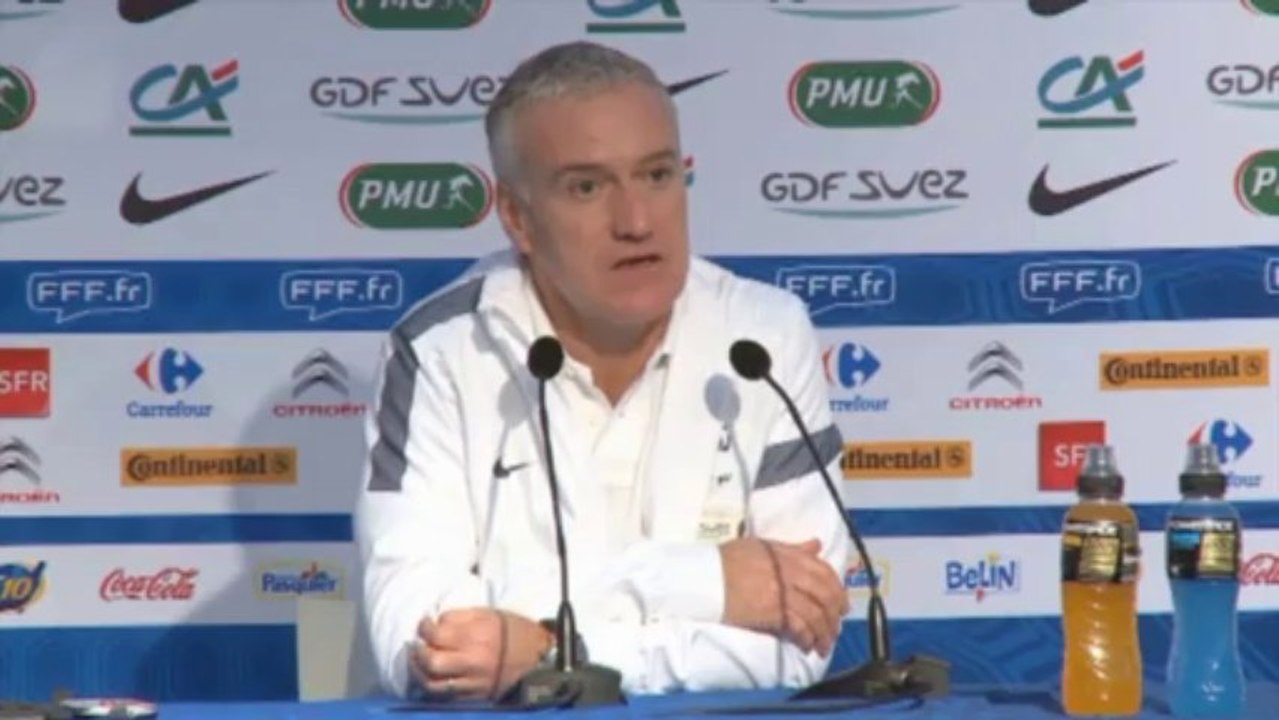 WM-Quali: Deschamps: 'Gefahr, auszuscheiden, ist da'