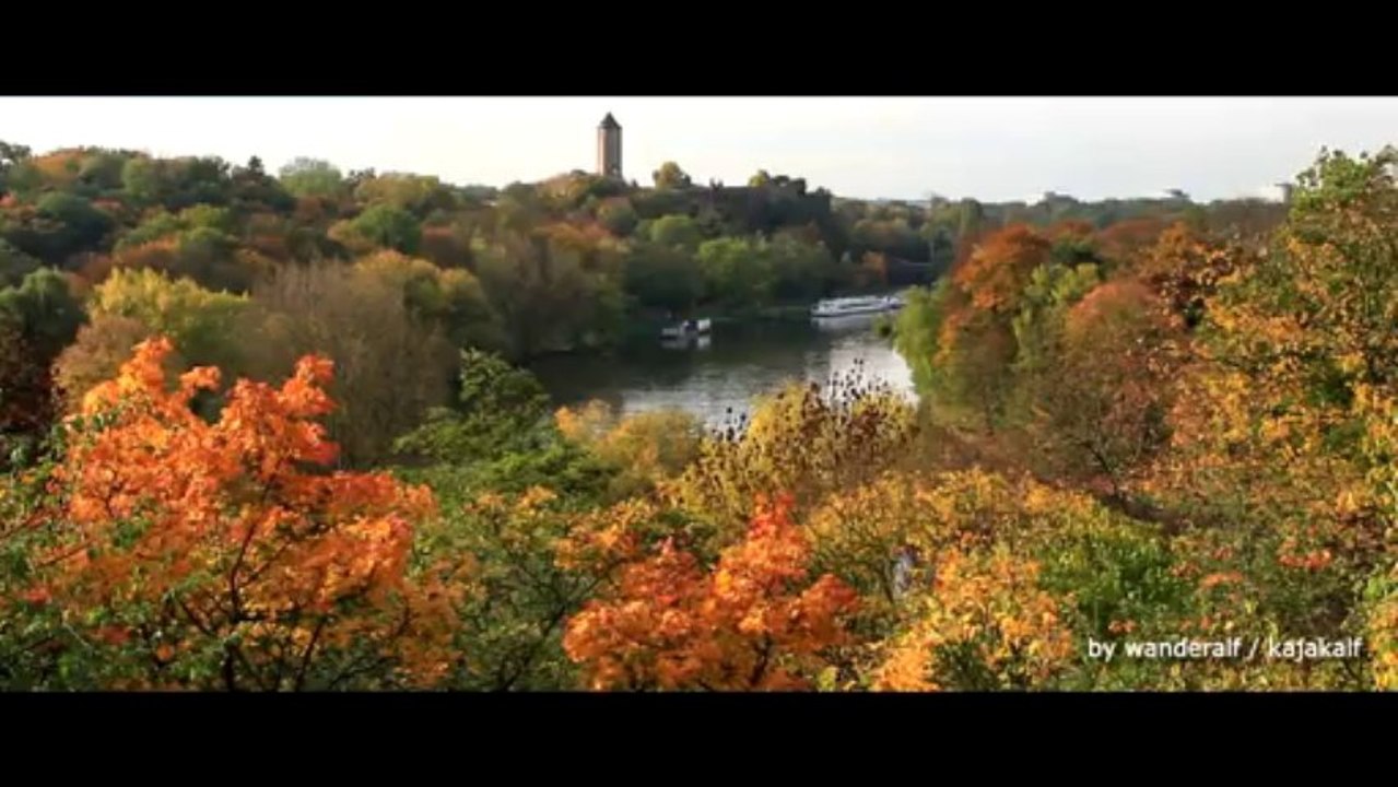 Halle/Saale bei Kröllwitz | Herbstimpressionen entlang der Saale | 10-2013