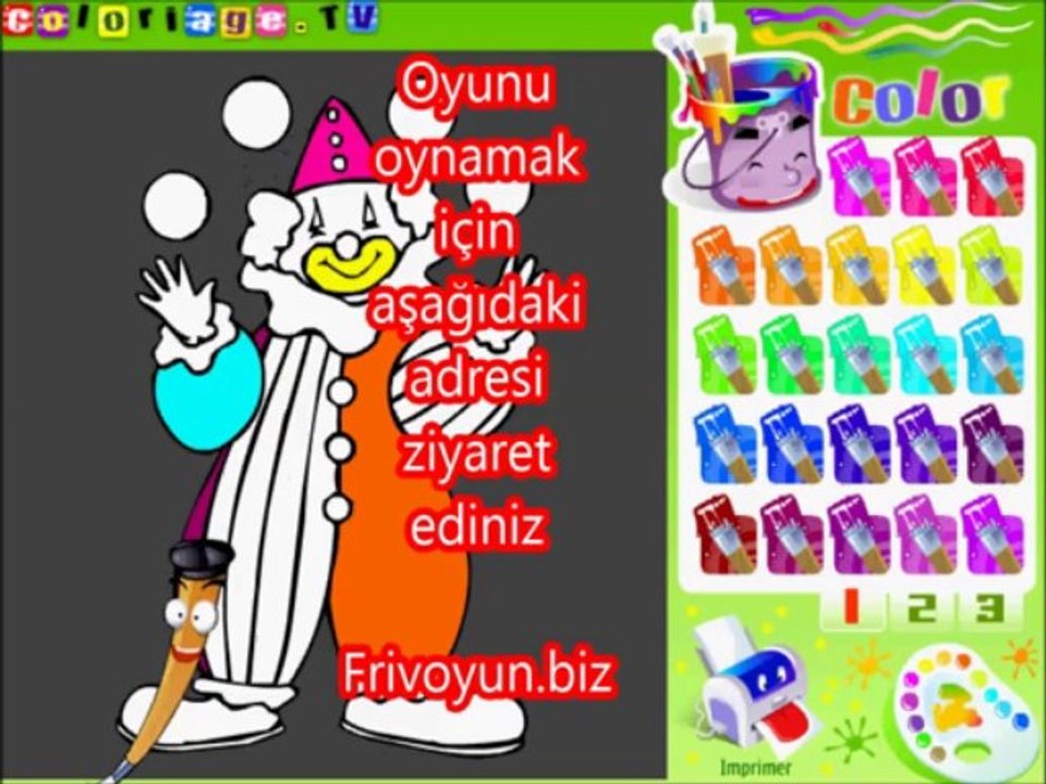 Palyaço Boyama