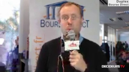 13/11/13 : Les Experts de Bourse Direct dans l'émission "Duplex Bourse" sur Décideurs TV