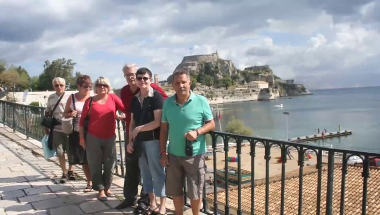 Balade et shopping à Corfou