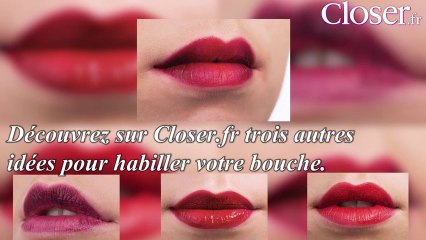 Tuto Make Up : la bouche rouge graphique show