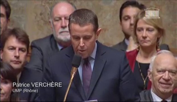QAG 13 novembre Patrice Verchère Réformes des rythmes scolaires