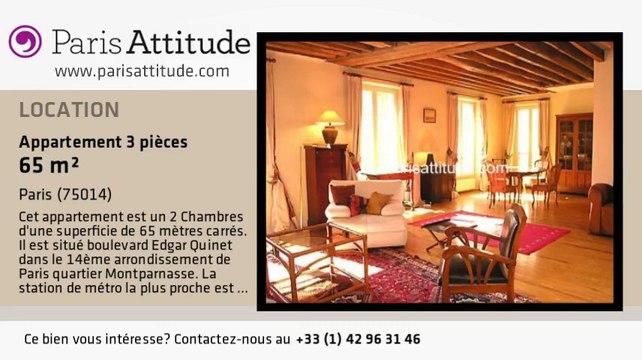 Appartement 2 Chambres à louer - Montparnasse, Paris - Ref. 4263