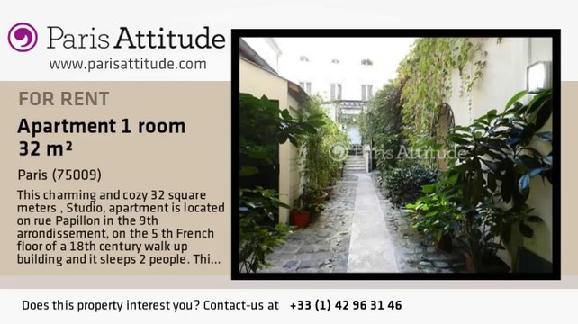 Studio Duplex for rent - Poissonnière, Paris - Ref. 7834