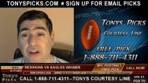 Philadelphia Eagles vs. Washington Redskins Pick Prediction NFL Odds Preview 11-17-2013