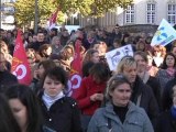 Réforme des rythmes scolaires: manifestations des enseignants et parents d'élèves - 13/11