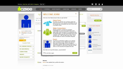 Mazree: How to Create a Company Profile