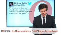 #tweetclash : #Rythmesscolaires, l'UMP fait de la résistance