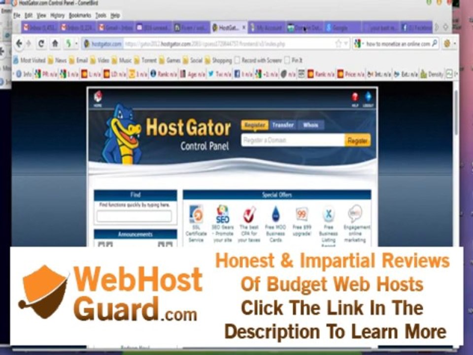 how to point Godaddy domain to your hostgator hosting account nameservers