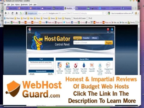 how to point Godaddy domain to your hostgator hosting account nameservers