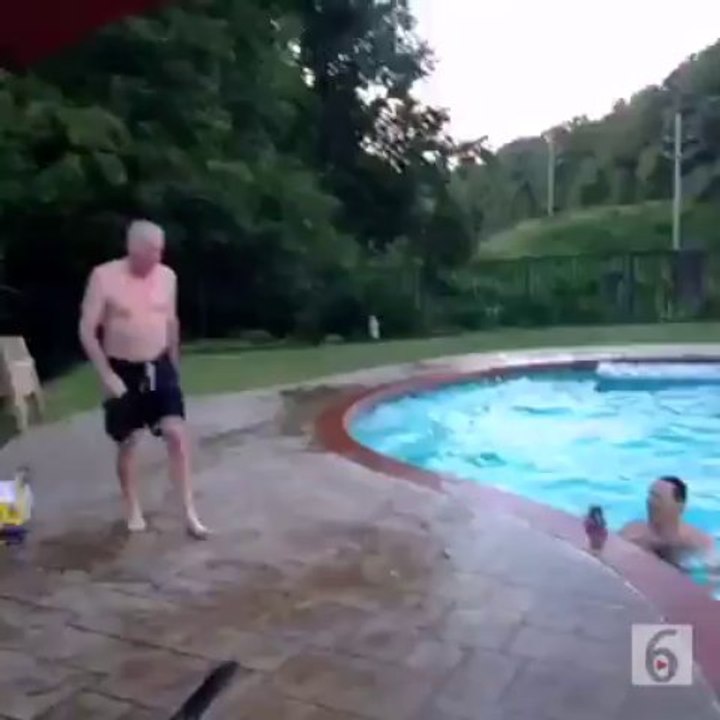 Old man dive