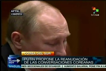 Suscribieron acuerdos comerciales Valdimir Putin y Park Geun-hye